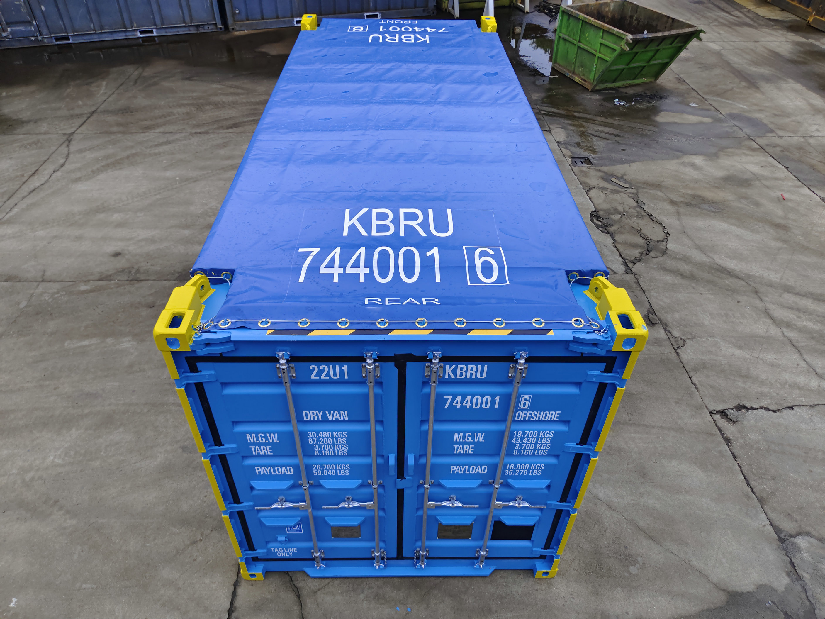 20 ft Open Top<br>DNV Offshore container